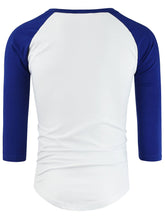 Load image into Gallery viewer, Blue &amp; White Raglan
